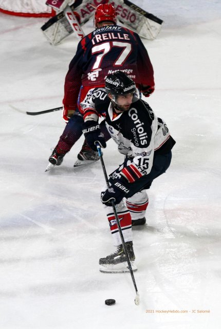 Photo hockey match Grenoble  - Angers  le 11/03/2021