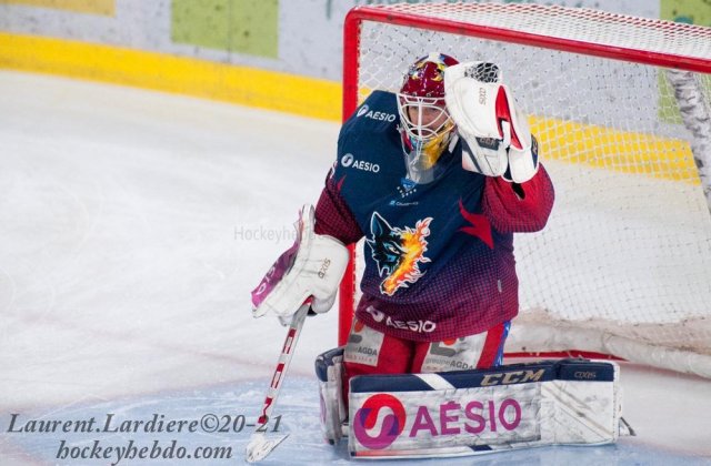 Photo hockey match Grenoble  - Angers  le 11/03/2021
