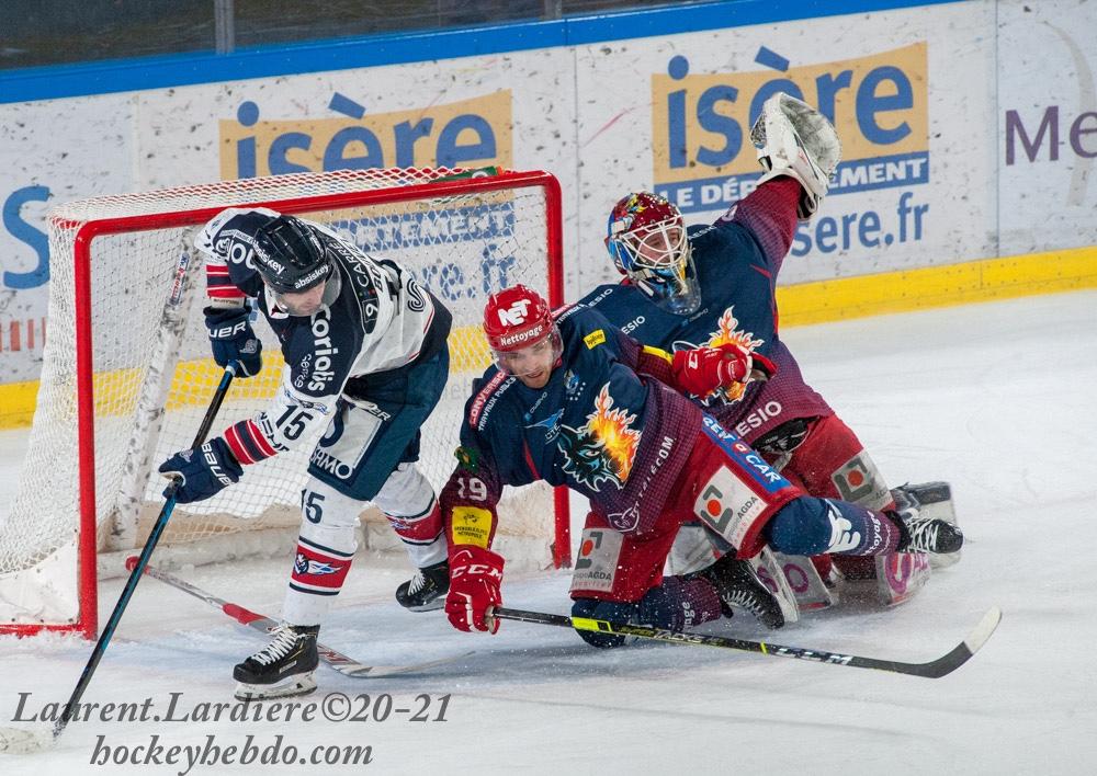 Grenoble  3 - 6 Angers 