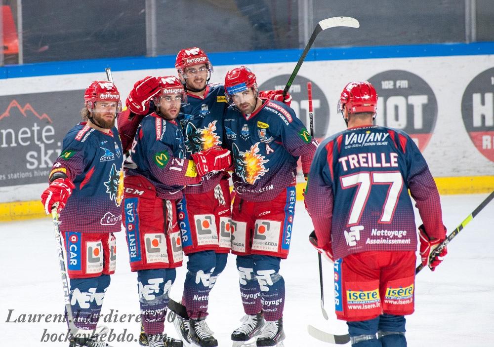 Grenoble  3 - 6 Angers 