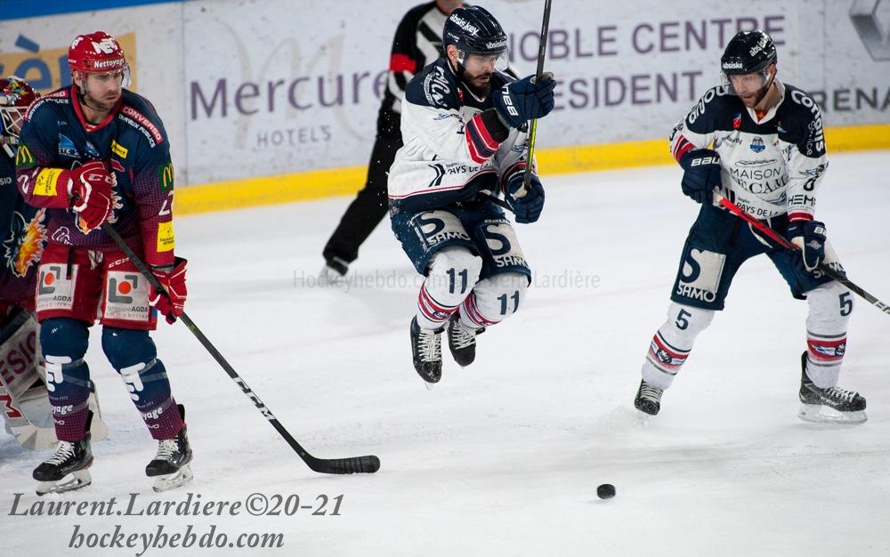 Grenoble  3 - 6 Angers 