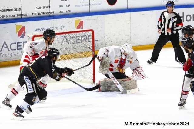 Photo hockey match Rouen - Briançon  le 20/03/2021