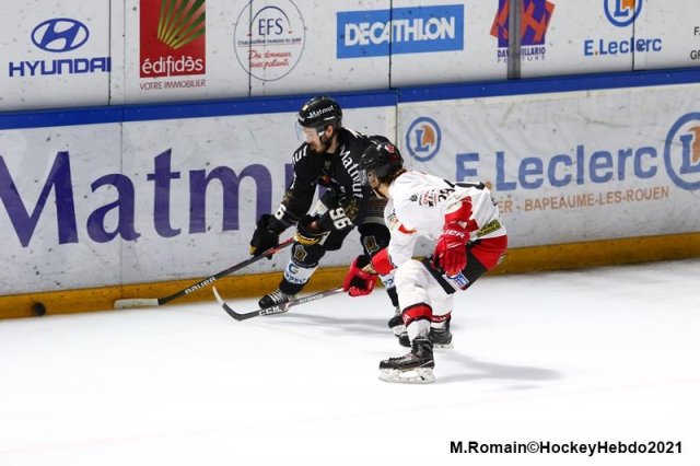 Photo hockey match Rouen - Briançon  le 20/03/2021
