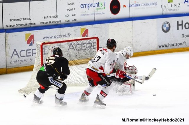 Photo hockey match Rouen - Briançon  le 20/03/2021
