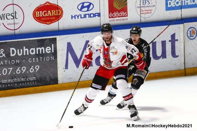 Photo hockey match Rouen - Briançon  le 20/03/2021