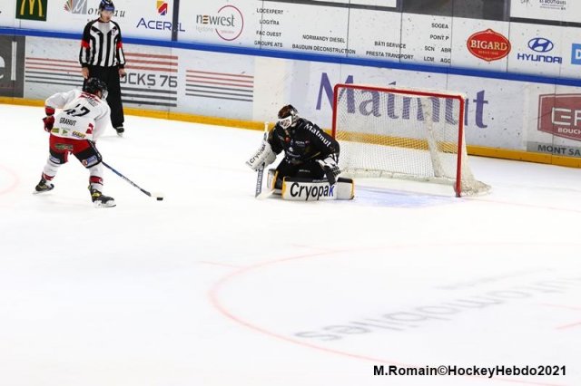 Photo hockey match Rouen - Briançon  le 20/03/2021