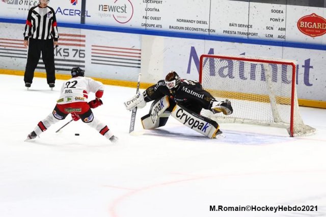 Photo hockey match Rouen - Briançon  le 20/03/2021