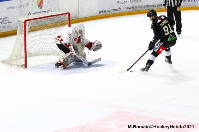 Photo hockey match Rouen - Briançon  le 20/03/2021