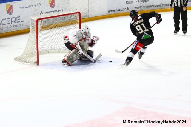 Photo hockey match Rouen - Briançon  le 20/03/2021