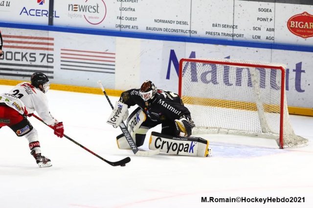 Photo hockey match Rouen - Briançon  le 20/03/2021