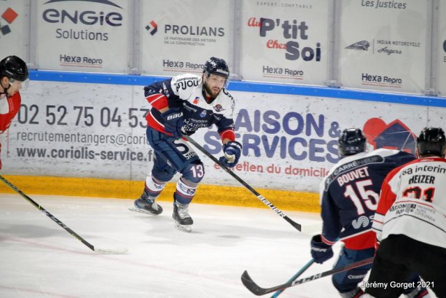 Photo hockey match Angers  - Nice le 22/03/2021