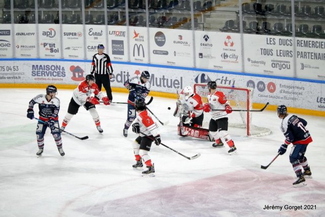 Photo hockey match Angers  - Nice le 22/03/2021