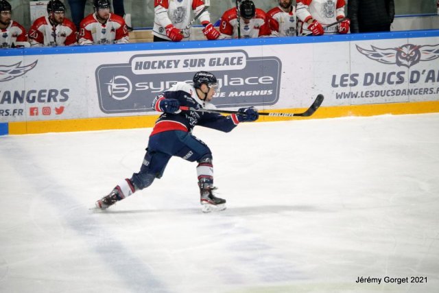 Photo hockey match Angers  - Nice le 22/03/2021