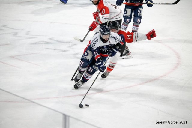 Photo hockey match Angers  - Nice le 22/03/2021