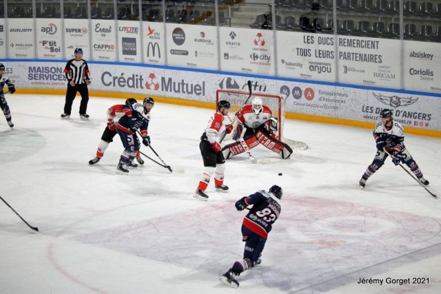 Photo hockey match Angers  - Nice le 22/03/2021