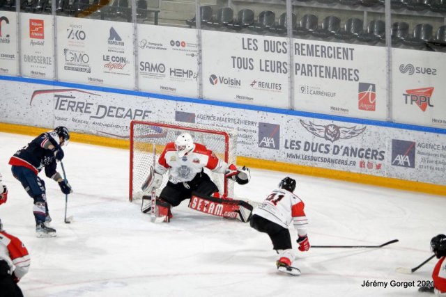 Photo hockey match Angers  - Nice le 22/03/2021