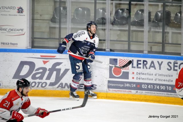 Photo hockey match Angers  - Nice le 22/03/2021