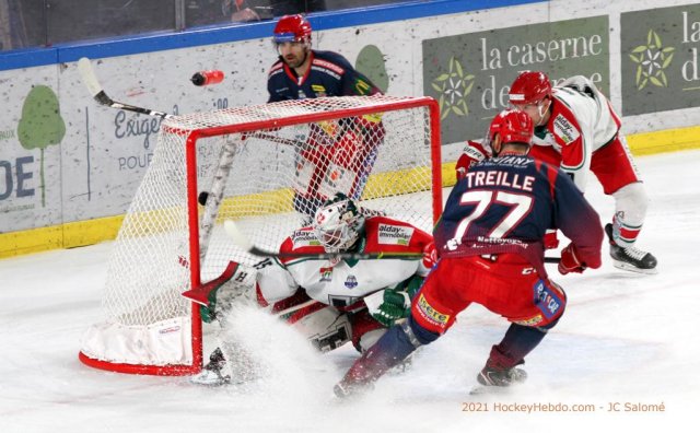 Photo hockey match Grenoble  - Anglet le 26/03/2021