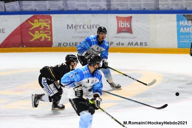 Photo hockey match Rouen - Gap  le 26/03/2021
