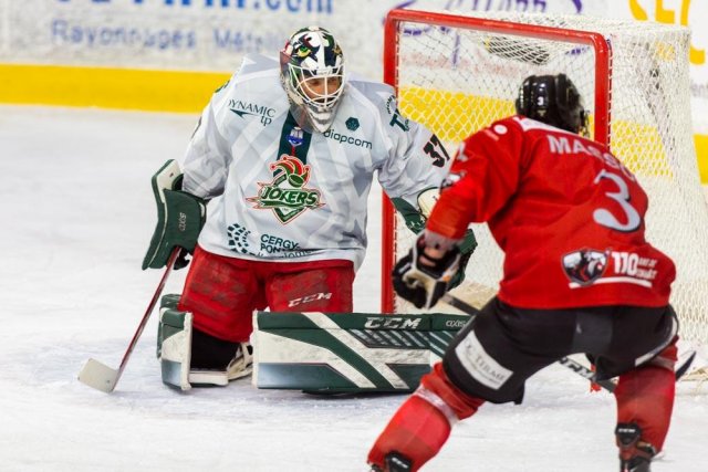 Photo hockey match Chamonix  - Cergy-Pontoise le 26/03/2021