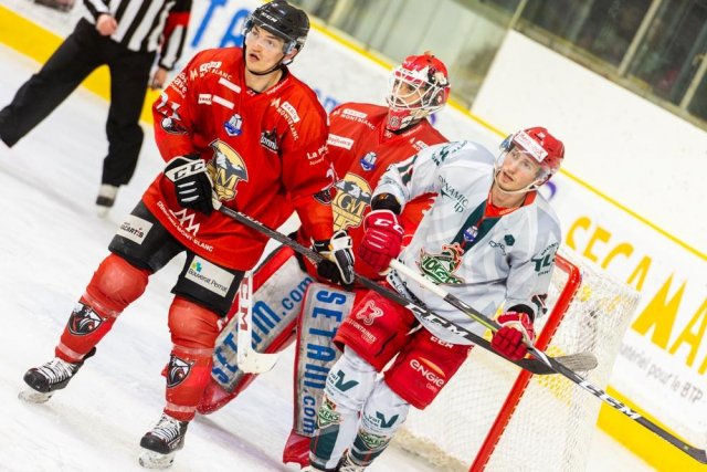 Photo hockey match Chamonix  - Cergy-Pontoise le 26/03/2021