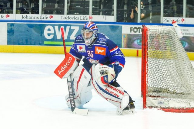 Photo hockey match Zürich - Zug le 27/03/2021