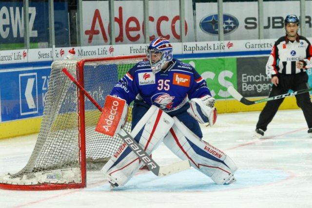 Photo hockey match Zürich - Zug le 27/03/2021