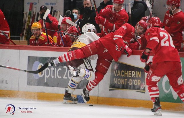 Photo hockey match Lausanne - Genève le 01/04/2021