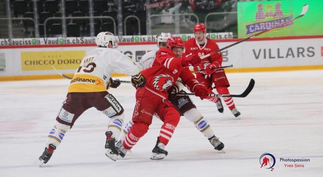Photo hockey match Lausanne - Genève le 01/04/2021