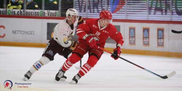 Photo hockey match Lausanne - Genève le 01/04/2021