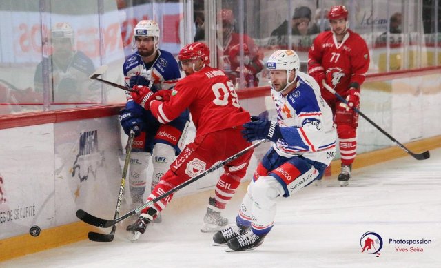 Photo hockey match Lausanne - Zürich le 13/04/2021