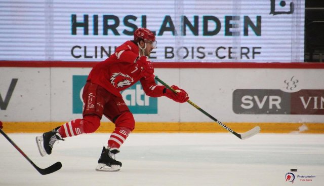 Photo hockey match Lausanne - Zürich le 13/04/2021