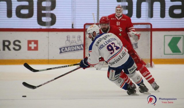 Photo hockey match Lausanne - Zürich le 13/04/2021