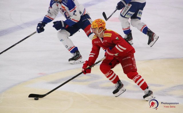 Photo hockey match Lausanne - Zürich le 13/04/2021