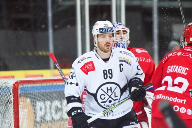 Photo hockey match Rapperswil-Jona - Lugano le 15/04/2021