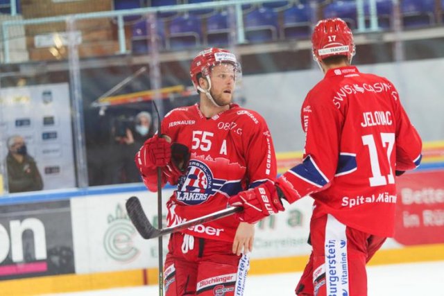 Photo hockey match Rapperswil-Jona - Lugano le 15/04/2021