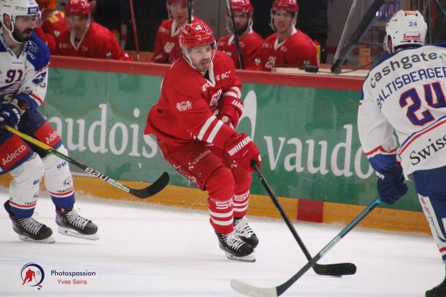 Photo hockey match Lausanne - Zürich le 21/04/2021