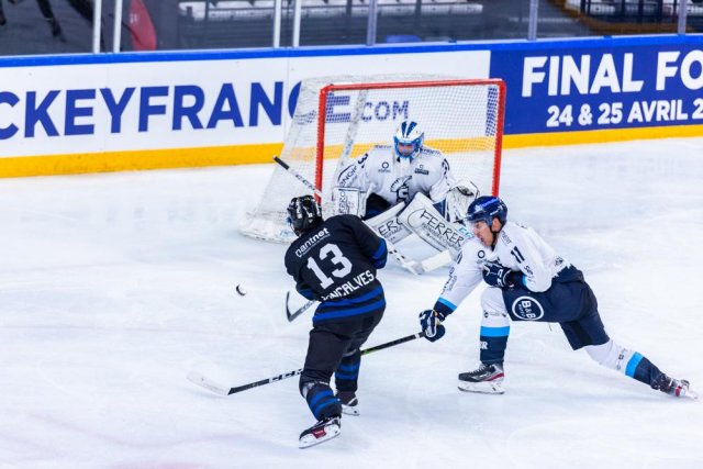 Photo hockey match Nantes - Marseille le 24/04/2021