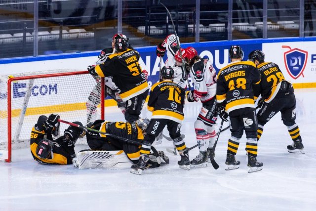Photo hockey match Strasbourg  - Neuilly/Marne le 24/04/2021