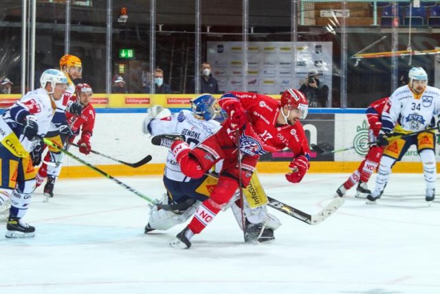 Photo hockey match Rapperswil-Jona - Zug le 27/04/2021