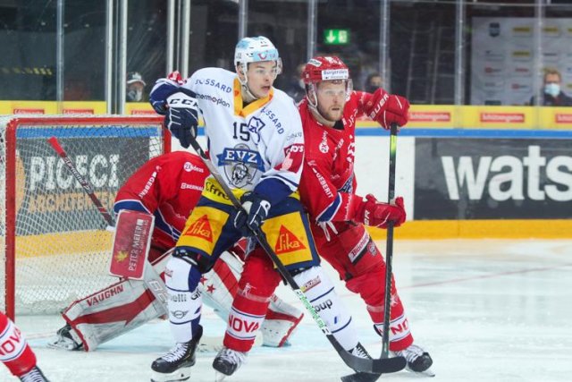 Photo hockey match Rapperswil-Jona - Zug le 27/04/2021