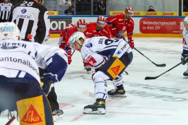 Photo hockey match Rapperswil-Jona - Zug le 27/04/2021