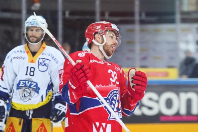 Photo hockey match Rapperswil-Jona - Zug le 27/04/2021