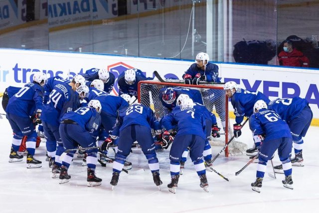 Photo hockey match France - Italy le 02/05/2021