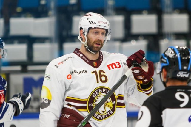 Photo hockey match Zug - Genève le 03/05/2021