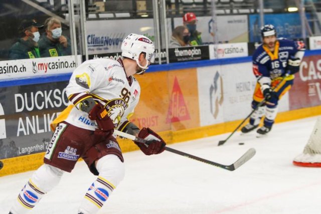 Photo hockey match Zug - Genève le 03/05/2021
