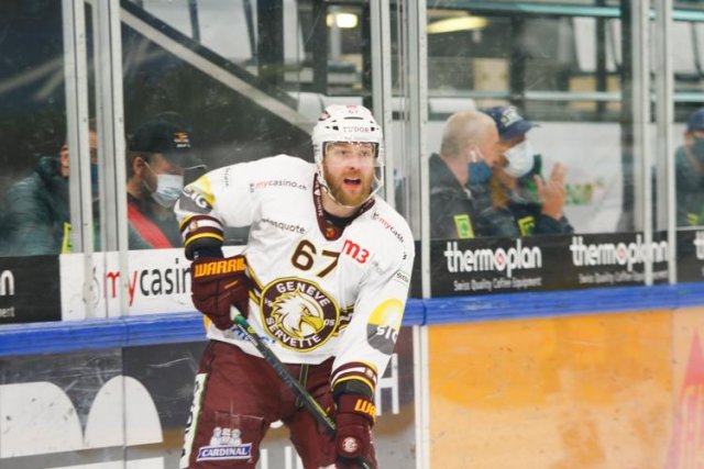 Photo hockey match Zug - Genève le 07/05/2021
