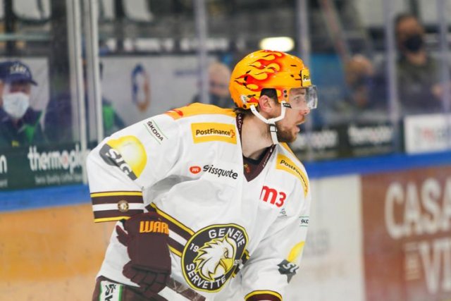 Photo hockey match Zug - Genève le 07/05/2021