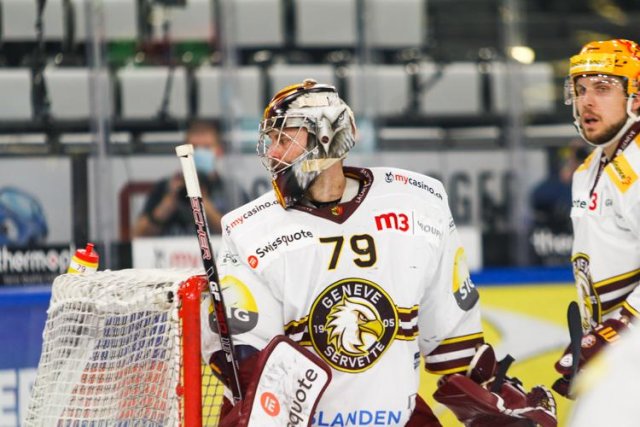 Photo hockey match Zug - Genève le 07/05/2021