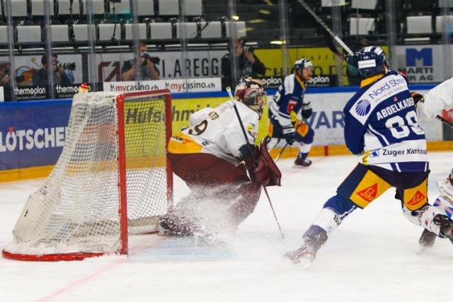 Photo hockey match Zug - Genève le 07/05/2021